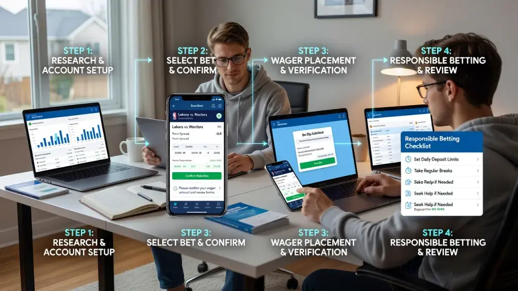 How to Place a Sports Bet Correctly: Step-by-Step Wager Placement and Responsible Betting Guide