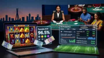 Online Casino and Sports Betting in Nigeria: Slot Mechanics, RTP, Free vs Real-Money Games, and the Accuracy of Live Predictions
